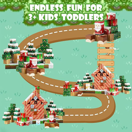 Magnetic Blocks Building Toys, Gifts for Kids Christmas 86Pcs Magnetic Building Blocks, Magnet Blocks Cubes STEM Construction Sensory Toys for Toddlers Kids 8+ Boys Girls