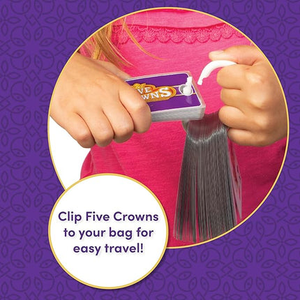 PlayMonster Five Crowns Waterproof Cards Games – Pool, Summer Toys, Pool Games, Family Game Night, The Game isn’t Over Until The Kings Go Wild!, 5 Suited Rummy Style Card Game, Ages 8+