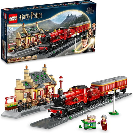 LEGO Harry Potter Hogwarts Express & Hogsmeade Station Building Toy - Pretend Play and Display Decor for Boys & Girls, Ages 8+ - Gift Idea for Birthdays - 76423