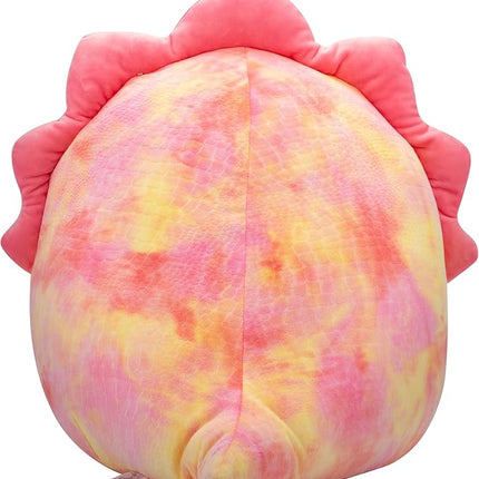 Squishmallows Original 16in Trinity The Winking Pink Tie-Dye Triceratops – Official Jazwares Plush (Large)
