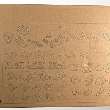 Play-Doh Ultimate Fun Factory, Great First Play-Doh Set Multipack Set for Kids, 47 Tools, 12 Non-Toxic Colors, Back to School Gifts & Classroom Supplies, Ages 3+ (Amazon Exclusive)