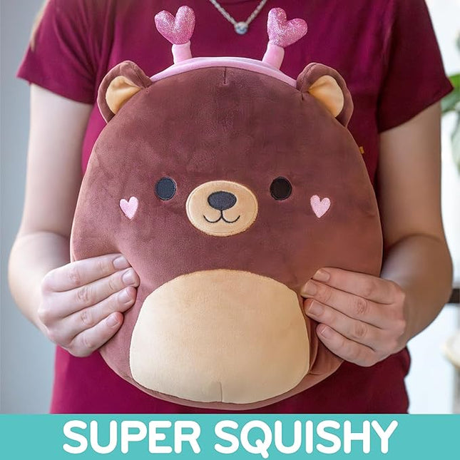 Squishmallows 10" Lover Besties Hearts 3-Squish 2025 Value Pack Set - Get Three Jumbo Official Jazwares 10" Plush for Less - Collectible Soft Squishy Stuffed Animal Toy Gift Set for Kids, Girls & Boys
