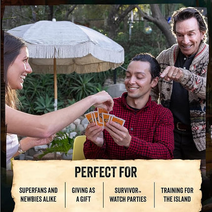 Exploding Kittens Survivor: The Tribe Has Spoken 3-6 Players - Ages 8+ - 30 Minutes to Play - Official Card Game for Survivor Fans - Family Game Night, Card Game