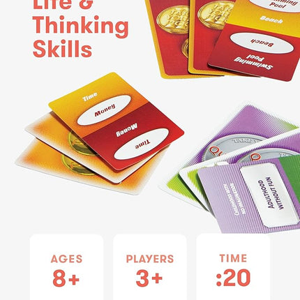 SimplyFun Take Your Pick 3 Pack Bundle - Family Card Games - Includes Take Your Pick I, II, & Qrazy Quandaries - Family Conversation Starter Cards for Kids & Adults - 3+ Players, Ages 10 & Up