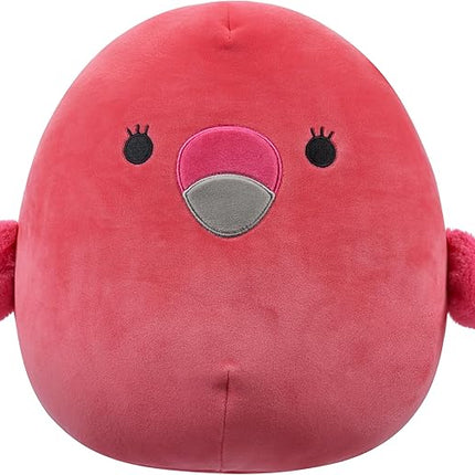 Squishmallows Original 12-Inch Cookie Pink Flamingo - Official Jazwares Plush