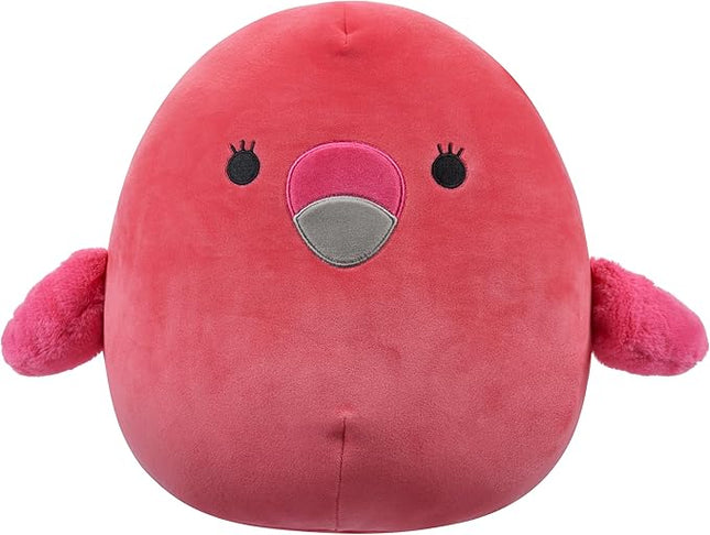 Squishmallows Original 12-Inch Cookie Pink Flamingo - Official Jazwares Plush