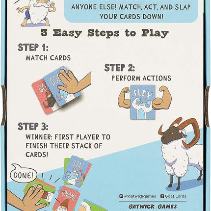 Yeti Slap - Hilarious and Competitive Card Game with Yetis, Best Card Games for Families, Adults, Teens, and Kids, Great Gift for Couples, 2-6 Players