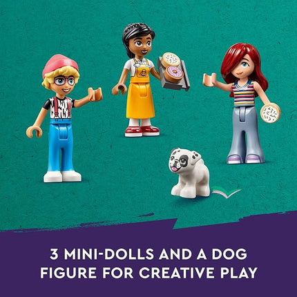 LEGO Friends Heartlake City Cafe Building Toys - Pretend Play Toys Figures & Playset for Kids, Girls & Boys, Ages 6+ - Imaginative Play W/Mini Dolls - Birthday Gift Idea - 42618