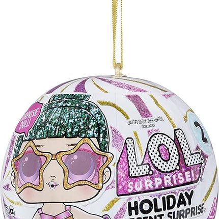 L.O.L. Surprise! Holiday Supreme Doll Tinsel with 8 Surprises Including Collectible Holiday Doll, Shoes, and Accessories | Great Gift for Kids Ages 4+