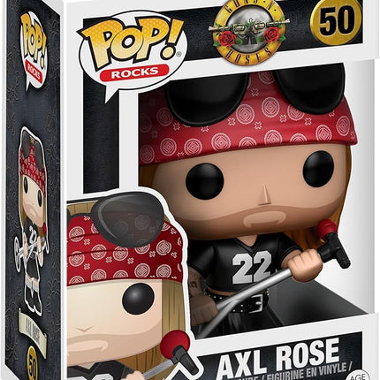 Funko Pop Rocks: Guns N' Roses - Axl Rose - Guns N Roses - Collectable Vinyl Figure - Gift Idea - Official Merchandise - Toys for Kids & Adults - Music Fans - Model Figure for Collectors and Display