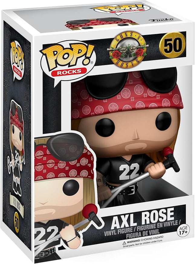 Funko Pop Rocks: Guns N' Roses - Axl Rose - Guns N Roses - Collectable Vinyl Figure - Gift Idea - Official Merchandise - Toys for Kids & Adults - Music Fans - Model Figure for Collectors and Display