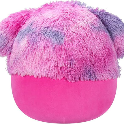 Squishmallows Original 14-Inch Woxie Magenta Bigfoot with Tie-Dye Mane - Official Jazwares Large Plush