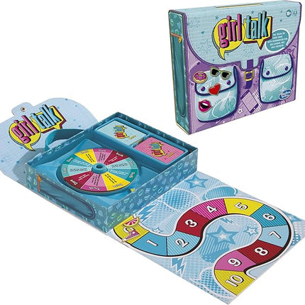 Hasbro Gaming Girl Talk Truth or Dare Board Game for Teens and Tweens, Inspired by The Original 1980s Edition, Ages 10 and Up, for 2-10 Players
