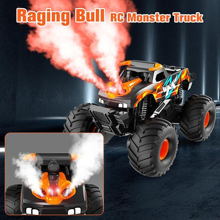 Remote Control Car Monster Truck Toys,4WD Waterproof Off-Road RC Cars for All terrian,1:16 Amphibious Hobby Pick-up Truck Toy Vehicle Gifts for Boys Girls Presents Age 8 9 10 11 12+