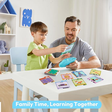 Talking Flash Cards for Kids 3 4 5 Year Old, Toddler Learning Toys with 136 Sight Words & 64 Games, Montessori Educational Toy for Kids, Preschool Learning Activities, Boys Girls Gifts