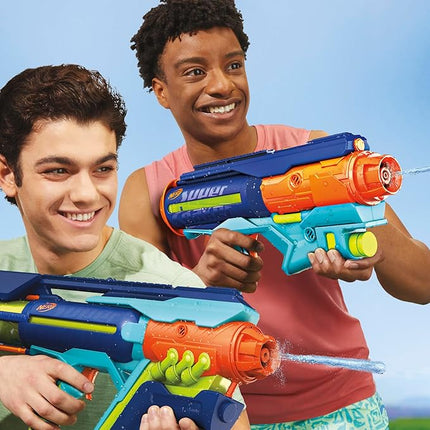 Nerf Super Soaker Power Drench Water Blaster, High Performance Pressurized Blasting, Easy Fill Station, Water Toys, Ages 8+