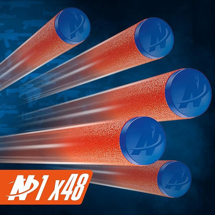 Nerf Loadout Galactic Commander Motorized Blaster, 3 Firing Modes, 3 Attachment Accessories, 48 Nerf N1 Darts, Kids Toys & Gifts, Ages 8+