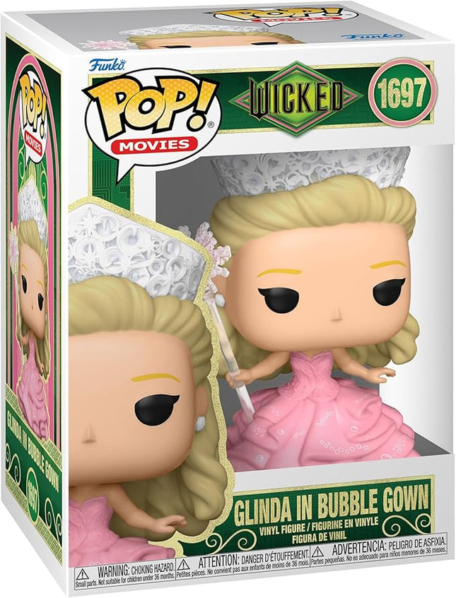 Funko POP Movies: Glinda in Bubble Gown - Wicked - Collectable Vinyl Figure - Gift Idea - Official Merchandise - for Kids & Adults - Movies Fans - Model Figure for Collectors and Display