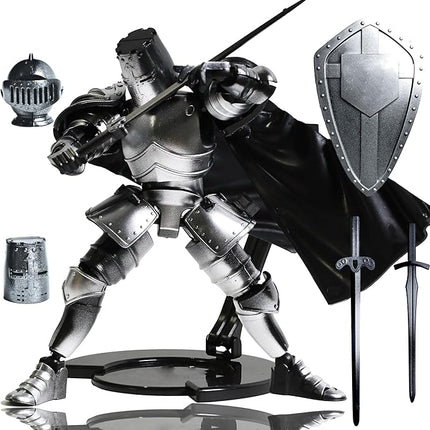 T13 Medieval Knight Titan 13 Robot Action Figure Movable Dummy Figure Fully Articulated Warrior Toy Desktop Table Decoration