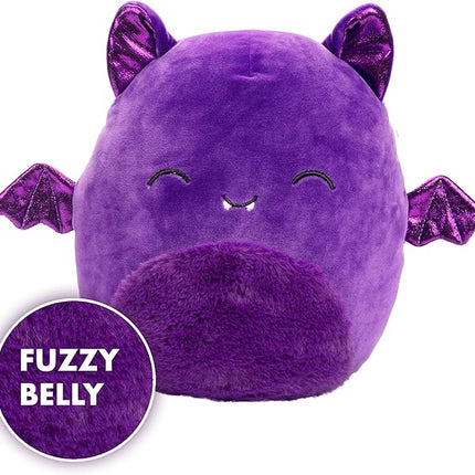 Squishmallows Original 10-Inch Blas The Purple Bat - Official Jazwares Halloween 2025 Amazon Exclusive Plush - Collectible Soft & Squishy Pillow Stuffed Animal Toy - Gift for Kids, Girls & Boys