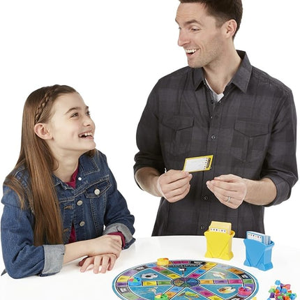 Hasbro Gaming Trivial Pursuit Game: Family Edition Board Game, Family Trivia Games for Adults and Kids, 2+ Players, Ages 8+ (Amazon Exclusive)