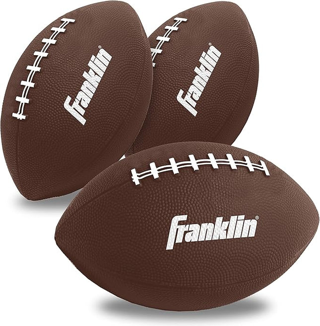 Franklin Sports Kids Football Target Toss Game - Inflatable Throwing Target Toy with Soft Mini Footballs - Fun Kids Sports Game