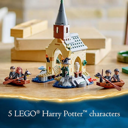 LEGO Harry Potter Hogwarts Boat House Building Toys - Harry Potter Toys for Kids, Girls & Boys, Age 8+ - Birthday Gift with 5 Minifigures - 76426