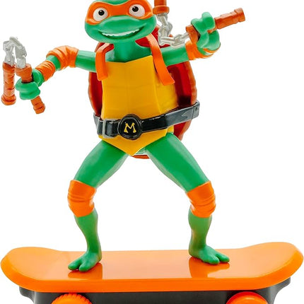 Teenage Mutant Ninja Turtles 5" Sewer Shredders Movie Edition Michelangelo Ages 3+ Shredding Action Figure