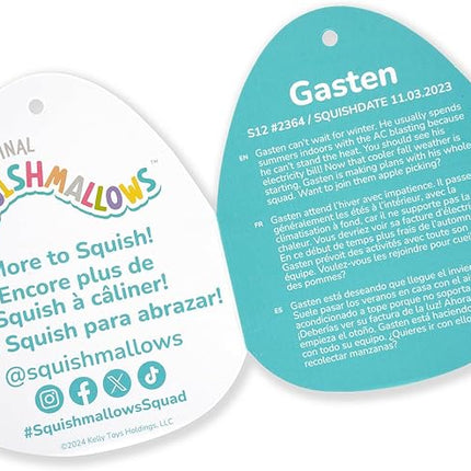 Squishmallows Original 12-Inch Gasten Strawberry Crepe - Official Jazwares Plush (Medium-Sized)