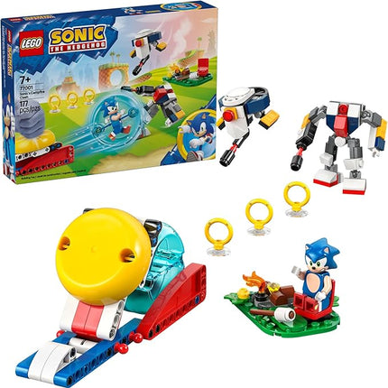 LEGO Sonic The Hedgehog : Sonic’s Campfire Clash, Collectible Gaming Toy for Kids and Video Game Fans, Fun Buildable Playset for Boys and Girls Aged 7 and Up 77001