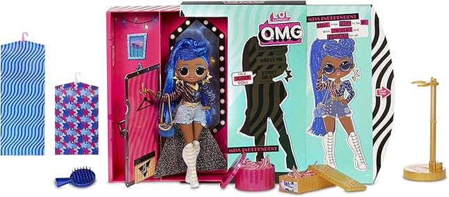 L.O.L. Surprise! O.M.G. Miss Independent Fashion Doll with 20 Surprises,Multicolor