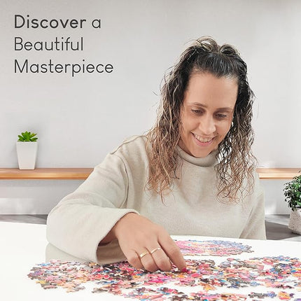 No Image Puzzle 1000 Irregular Pieces Extreme Difficult Jigsaw Challenge Adults Hardest Puzzle No Guide Ultimate Brain Teaser Extreme Level Chromatic Women Mystery Unique Gift