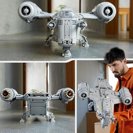 LEGO Star Wars The Razor Crest UCS Set, Ultimate Collectors Series Starship Model Kit for Adults, Large Iconic The Mandalorian Memorabilia Collectable, 75331