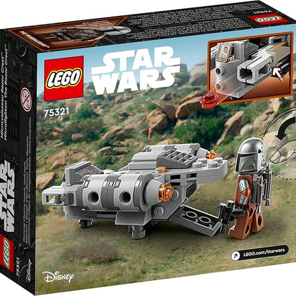 LEGO Star Wars The Razor Crest Microfighter 75321 Toy Building Kit for Kids Aged 6 and Up; Quick-Build, Stud-Shooting Star Wars: The Mandalorian Gunship for Creative Play (98 Pieces)