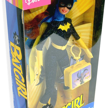 Barbie as Batgirl: 11.5" Collectible Doll with Stand and Character Logo from DC Comics Super Friends