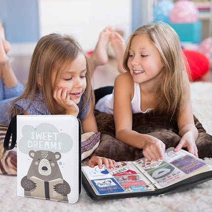 Yoto Card Holder for Yoto Player Cards,480 Pockets Large Capacity Card Binder,Portable Waterproof Card Storage Bag with Removable Sleeves for Yoto Story Mini Player Cards