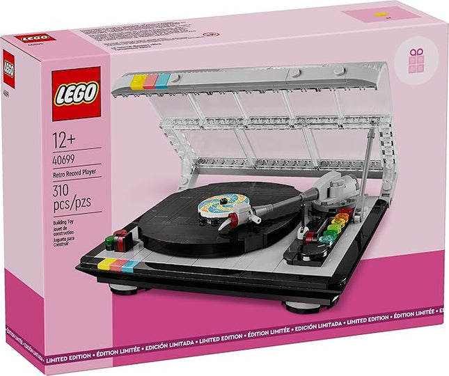 LEGO 40699 Retro Record Player 310 Piece Limited Edition Limited Edition