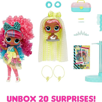 L.O.L. Surprise! Tweens Surprise Swap Curls-2-Crimps Cora Fashion Doll with 20+ Surprises Including Styling Head and Fabulous Fashions and Accessories – Great Gift for Kids Ages 4+