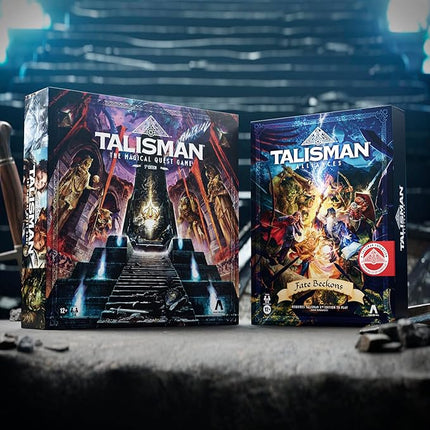 Hasbro Gaming Talisman Alliances: Fate Beckons Board Game | Talisman Expansion | Cooperative Fantasy Adventure Games | Ages 12+ | 2 to 6 Players