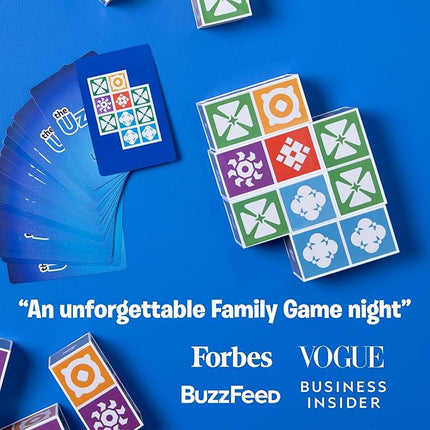 The Uzzle 3.0 Board Game, Family Board Games for Children & Adults, Block Puzzle Games for Ages 4+