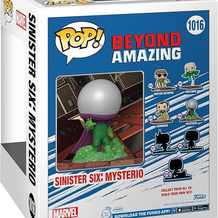 Funko Pop Deluxe: Marvel Sinister 6 - Mysterio Figure 4 of 7 - Marvel Comics - Amazon Exclusive - Collectable Vinyl Figure - Gift Idea - Official Merchandise - Toys for Kids & Adults
