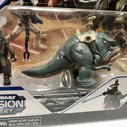 Star Wars Hasbro Mission Fleet Expedition Class The Mandalorian, Blurrg, Remnant Stormtrooper Toys, Battle of The Wasteland