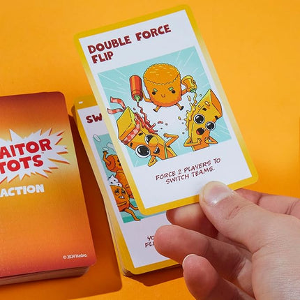 Hasbro Gaming Traitor Tots Card Game | Explosive Potato Party Card Game for Families and Adults | 3 to 10 Players | 25 Mins. Average | Indoor Summer Activities | Ages 8+