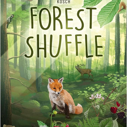 Lookout Games Forest Shuffle Card Game - Create an Ecological Paradise! Clever Strategy Game for Kids & Adults, Ages 10+, 2-5 Players, 60 Min Playtime, ECO-Friendly Packaging