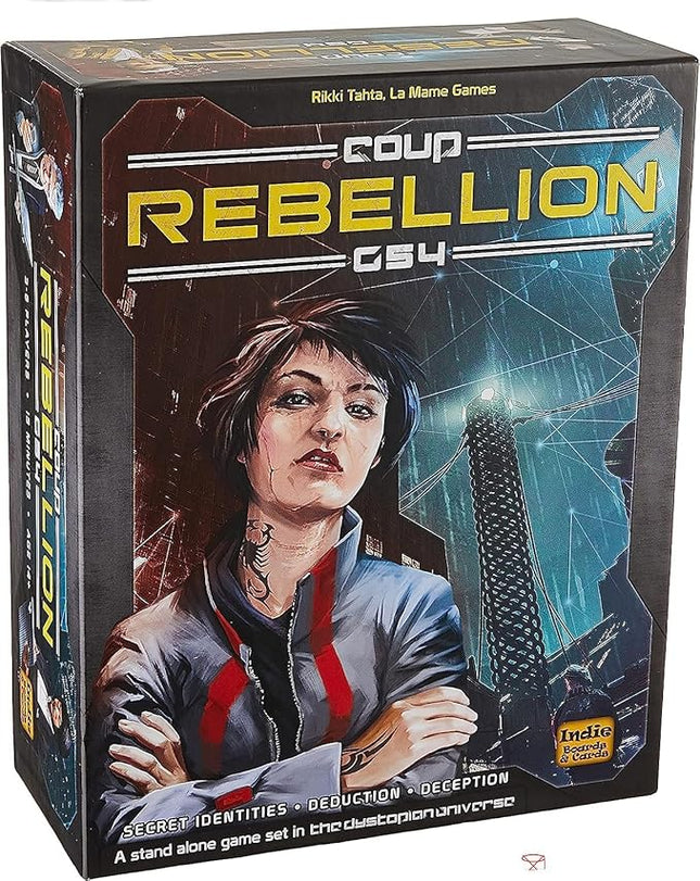 Indie Boards and Cards Coup Rebellion G54 Strategy Board Game