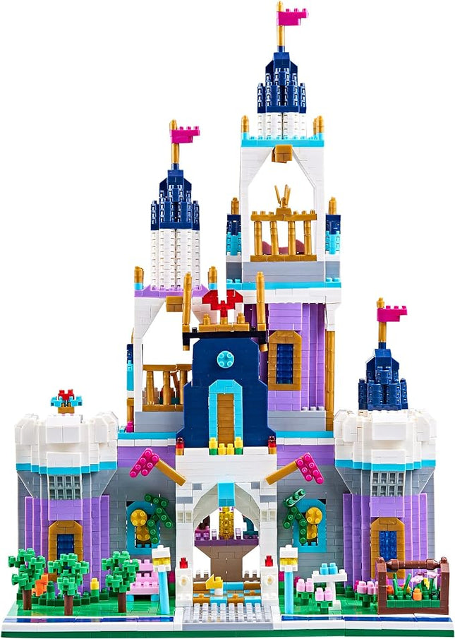 Architecture Micro Blocks Building Castle Sets,2800+ PCS, Mini Bricks Building Blocks for Adults and Teens