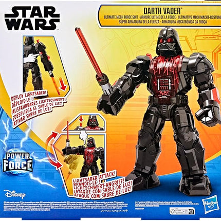 STAR WARS Epic World of Action Darth Vader Ultimate Mech Force Suit, 11-Inch Mech Suit & 4-Inch Action Figure, Toys for Boys & Girls Ages 4+