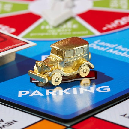 Monopoly Free Parking Jackpot Expansion | Add More Fun to Classic Monopoly Game and Play Faster | Ages 8+ | 2-6 Players | 40 Mins. | Family Board Games
