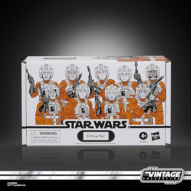 STAR WARS The Vintage Collection X-Wing Pilot 4-Pack, Ahsoka 3.75 Inch Collectible Action Figures