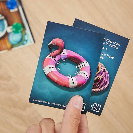 Hasbro Gaming Clue Board Game Sabotage on The High Seas, Escape Room Game, Murder Mystery Games, 1-6 Players, 10+ (Amazon Exclusive)